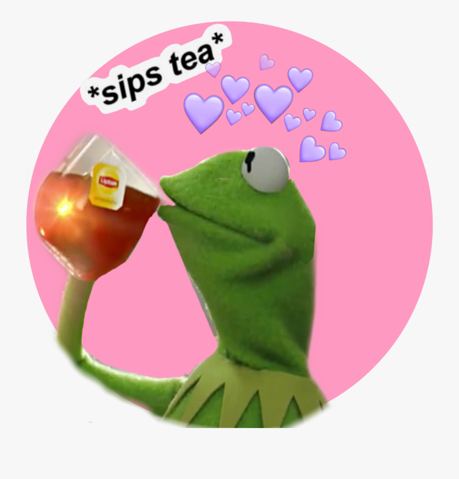 #yourmomstooopid #kermit #tea #love #kermitthefrog, Transparent Clipart