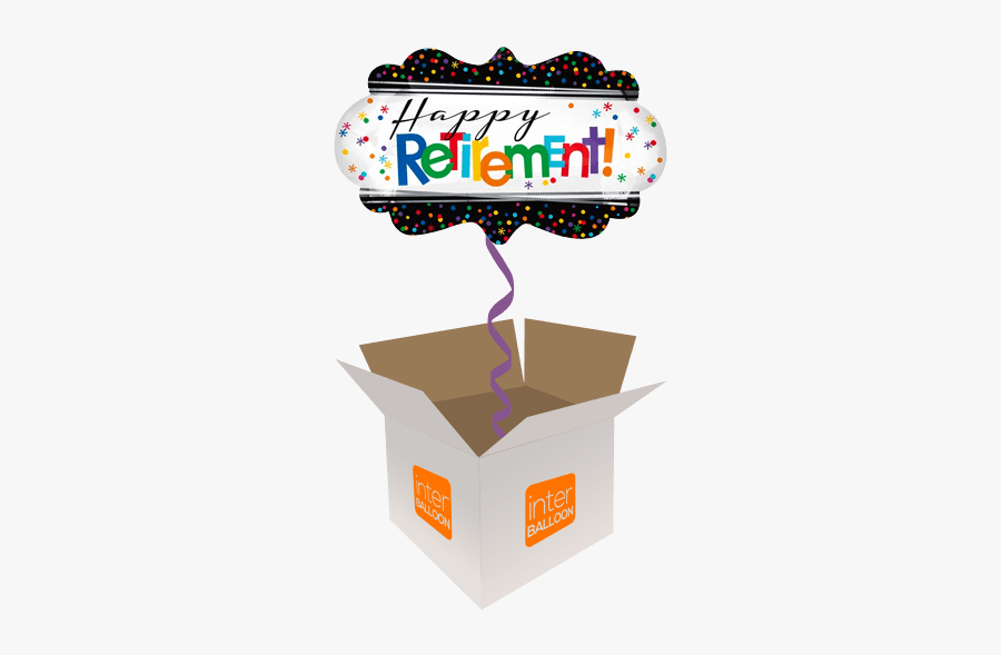 27″ Supershape Happy Retirement - Happy Retirement Balloon, Transparent Clipart