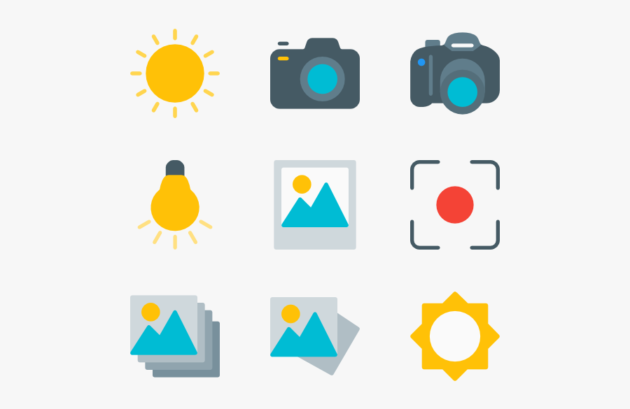 Camera Interface, Transparent Clipart