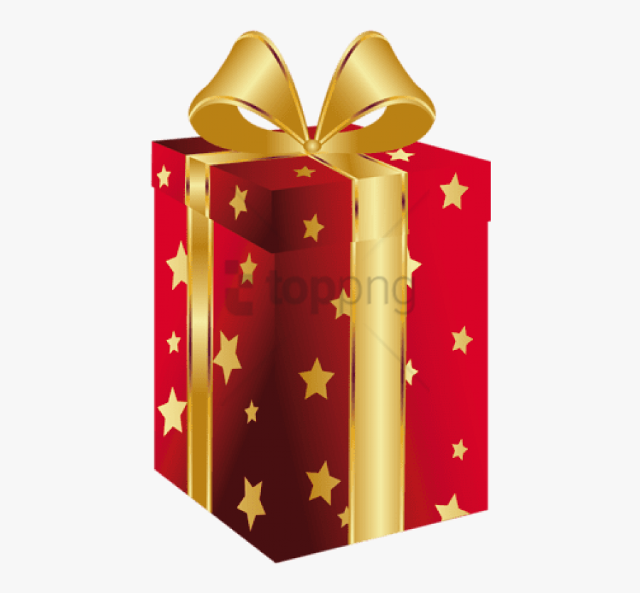 Christmas Star Png Transparent Background - Christmas Gift Box Clipart Png, Transparent Clipart