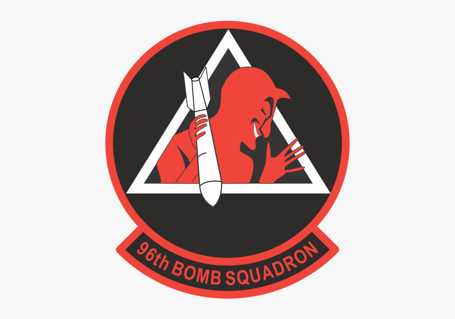 96 Bs Full Color - 96th Bomb Squadron, Transparent Clipart