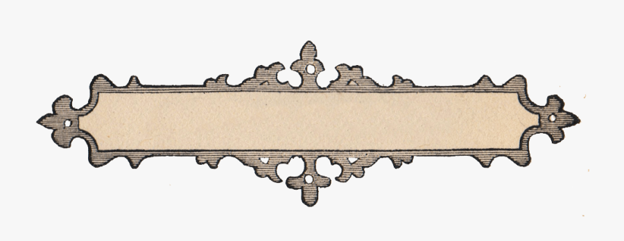 Name Frame Clipart - Ornate Frame Clip Art, Transparent Clipart