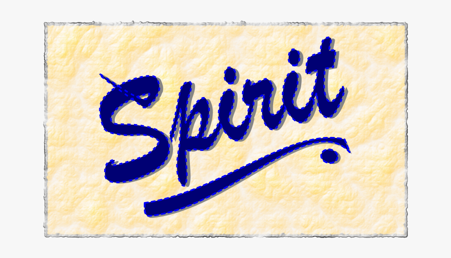 Free Spirit - Calligraphy, Transparent Clipart
