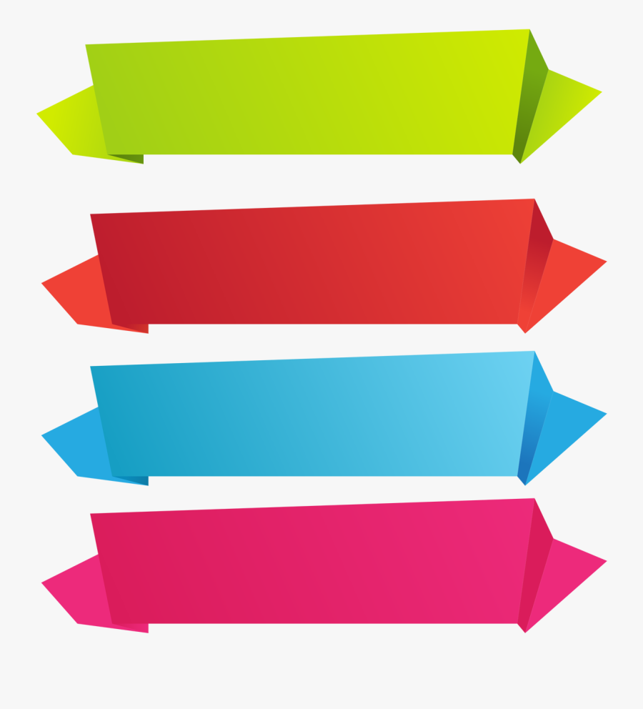 Paper Clipart Colour Paper - Banner Png Free Download, Transparent Clipart