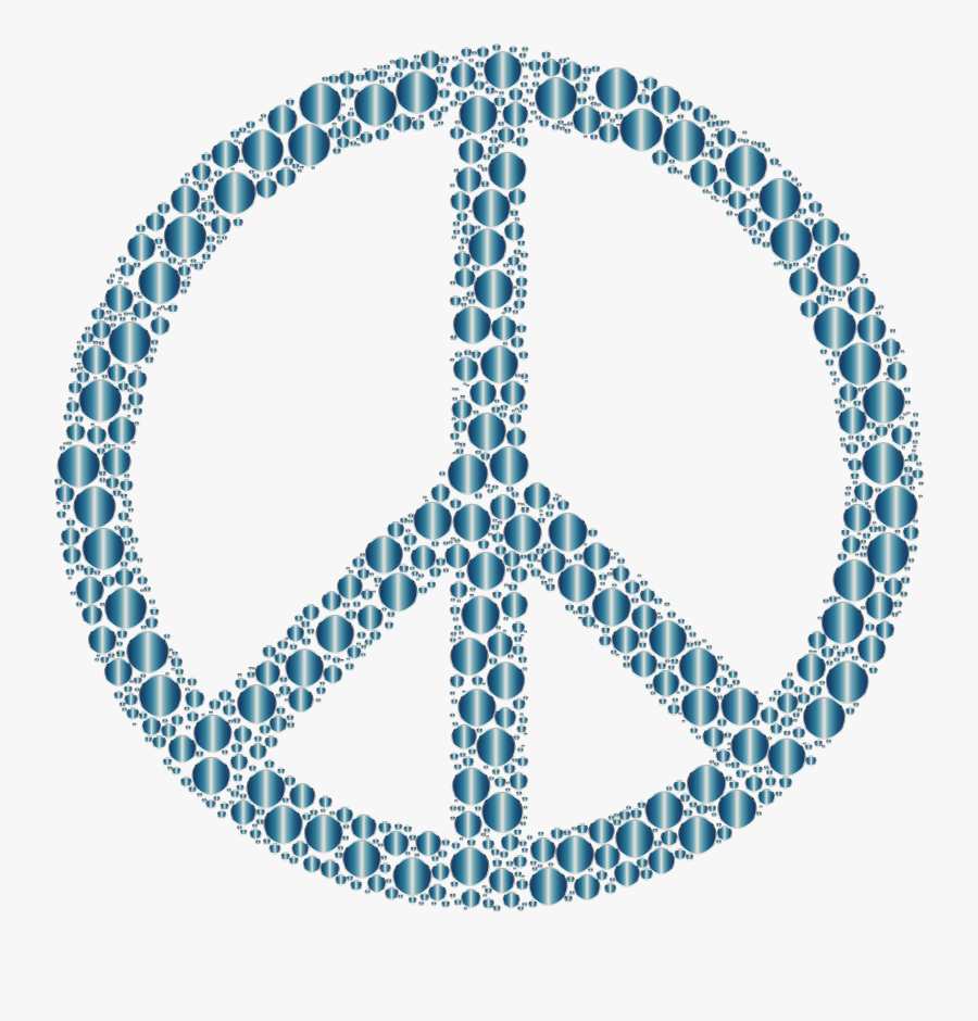 Clipart - - Simple Peace Symbol Tattoo, Transparent Clipart