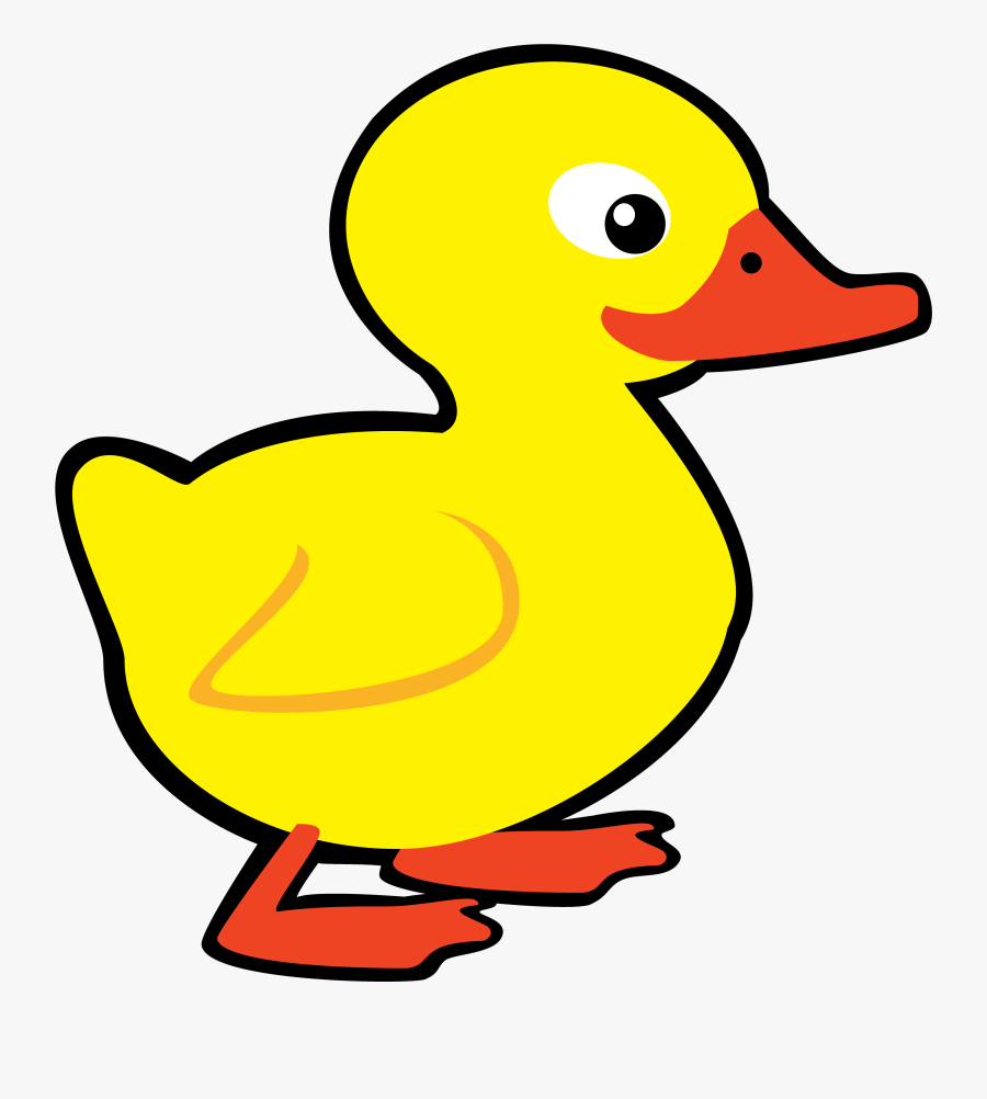 Transparent Ducks Clipart - Yellow Duck Cartoon , Free Transparent