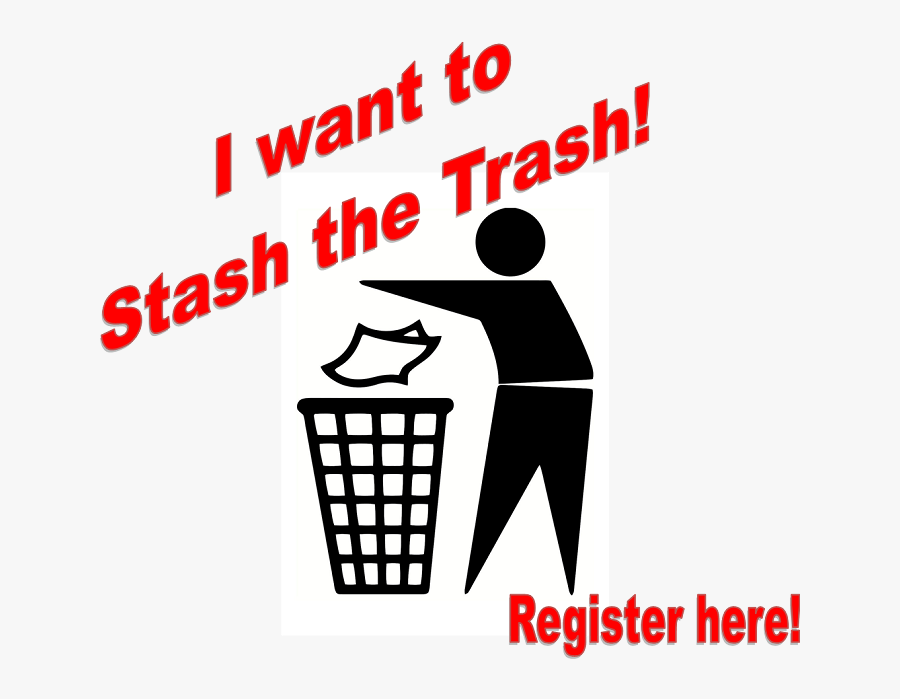 Image - Stash The Trash, Transparent Clipart