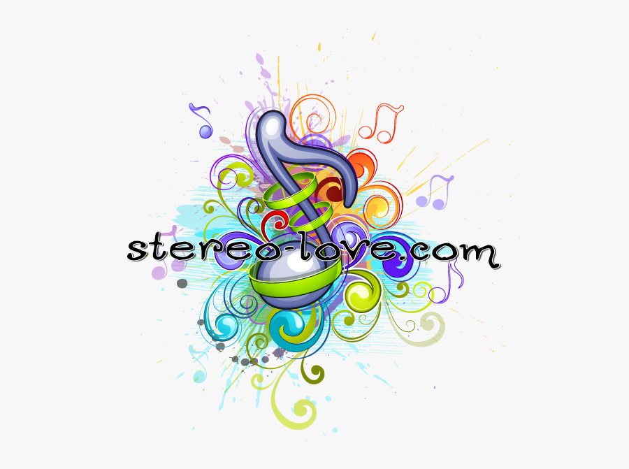 Colorful Music Note Clipart , Png Download - Color Drawings Of Music Notes, Transparent Clipart