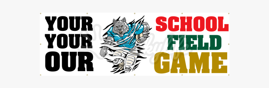 Pep Rally Banner - Your Head In The Game, Transparent Clipart