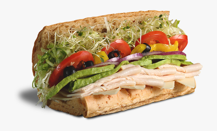 Sandwich Delicious Food Clipart - Fast Food, Transparent Clipart