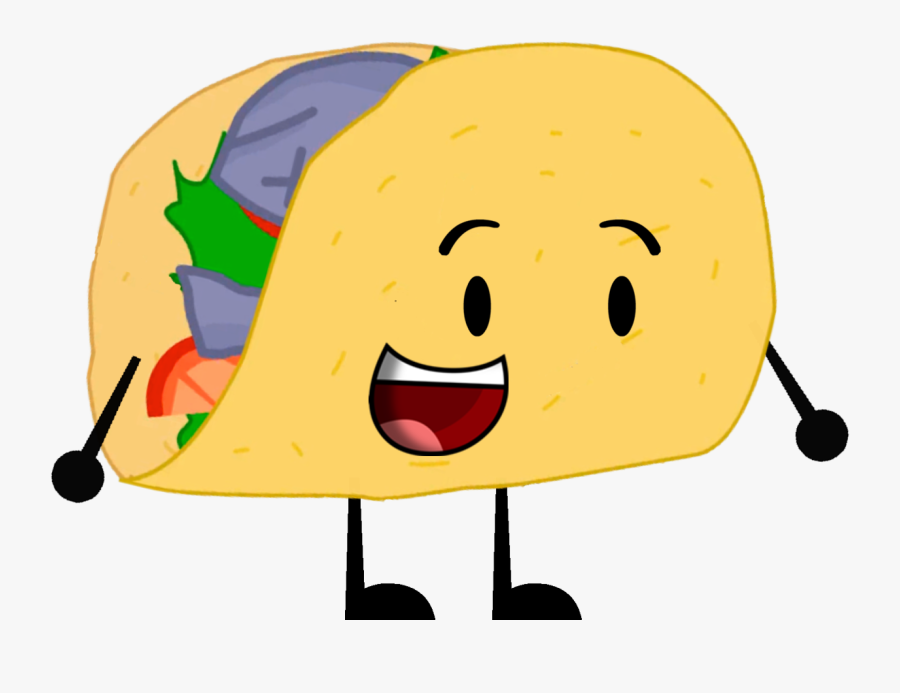 Clipart Happy Taco - Cartoon Taco Royalty Free, Transparent Clipart