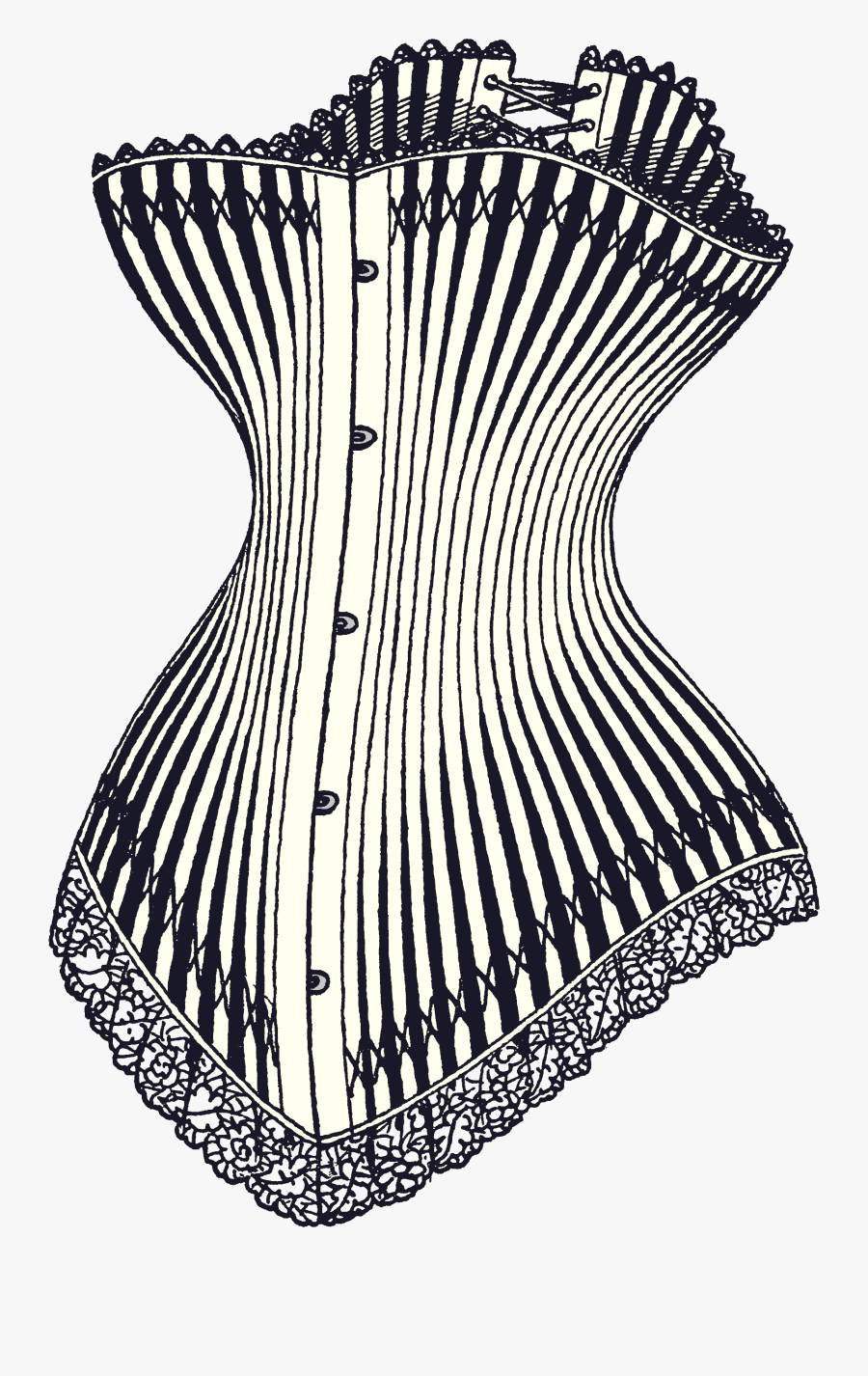 Corset Png, Transparent Clipart