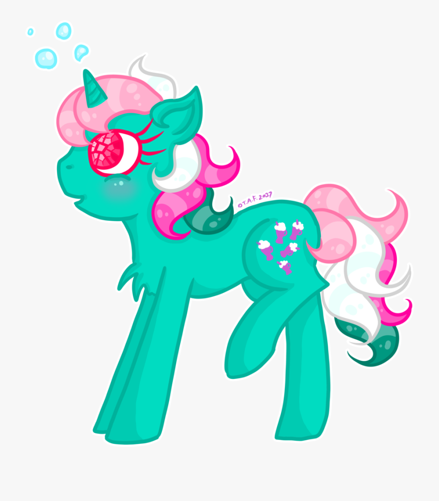 Crystal-sushi, Bubble, Earth Pony, Female, Fizzy, G1,, Transparent Clipart