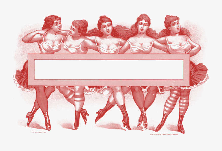 Corset Ladies Labels, Transparent Clipart