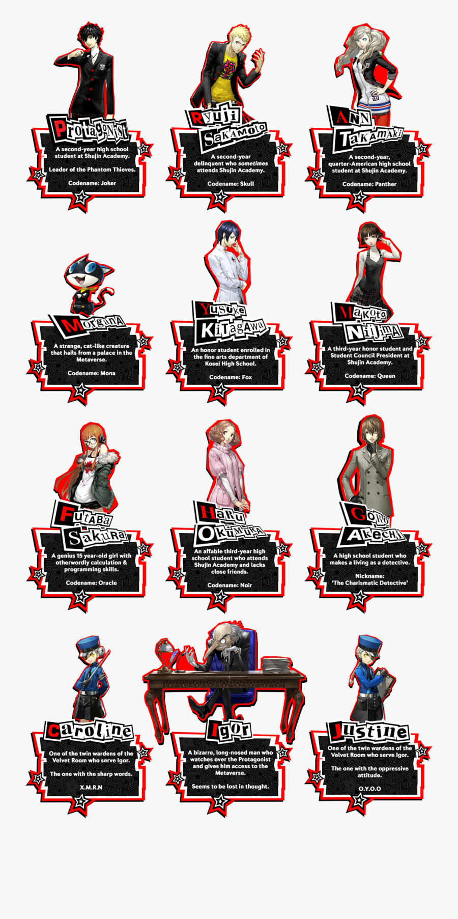 Transparent Ot Clipart - Persona 5 Other Metaverse User, Transparent Clipart
