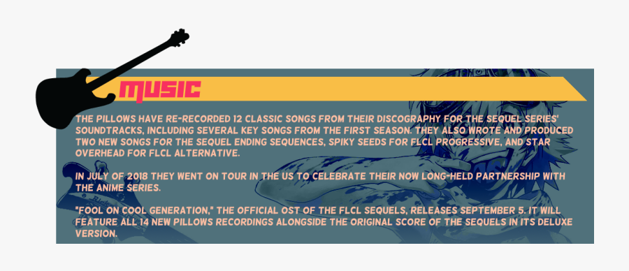 Flcl Progressive And Alternative Ot Ride On Shooting - Poster, Transparent Clipart