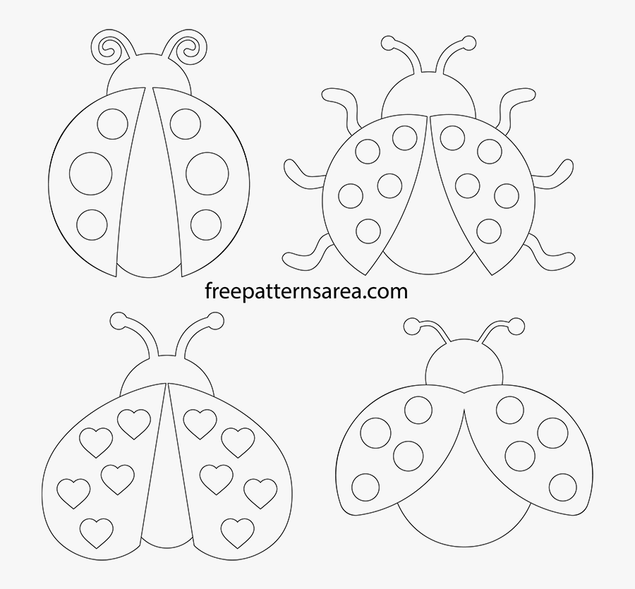 Blank Bug Template Printable , Free Transparent Clipart - ClipartKey