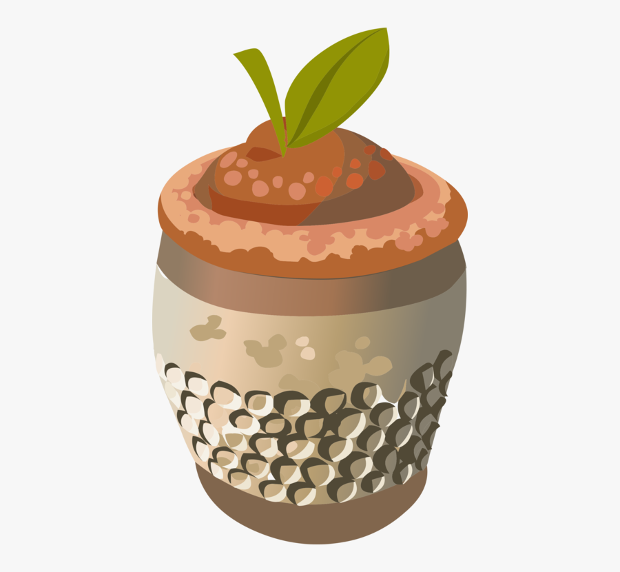 Food,flowerpot,ceramic - Cupcake, Transparent Clipart