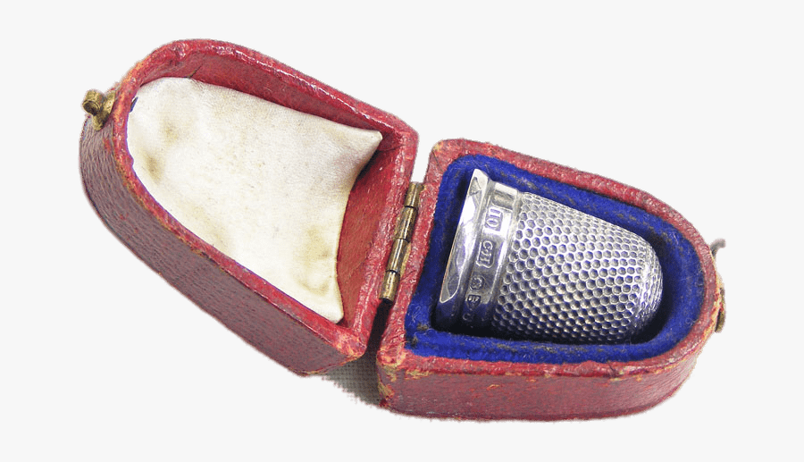 Vintage Thimble In Box - Portable Network Graphics, Transparent Clipart