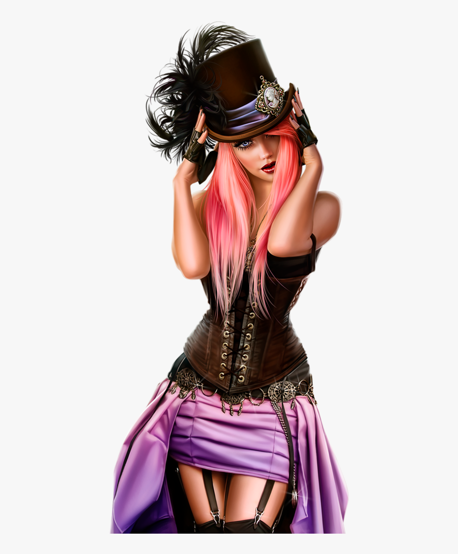 3d Girl, Rubrics, Pin Up Art, Clip Art, Steampunk, - Portable Network Graphics, Transparent Clipart