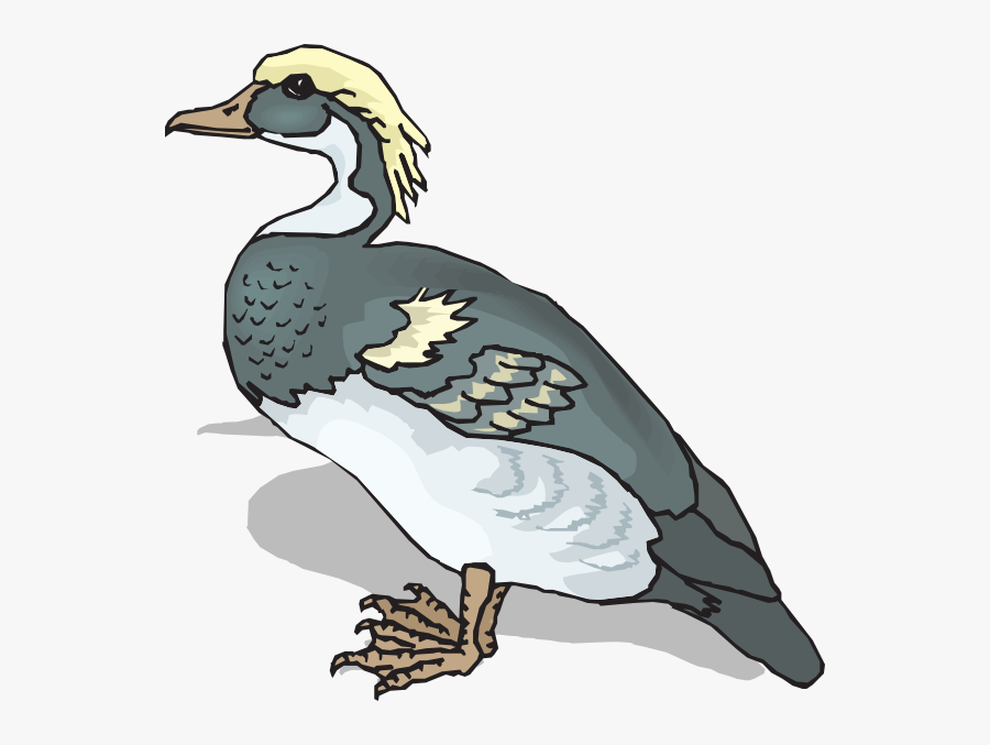 Blue And Yellow Duck Svg Clip Arts - Clip Art, Transparent Clipart