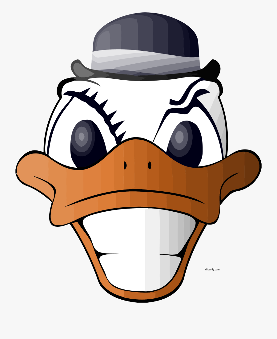 Clockwork Duck Clipart Png - Mean Duck, Transparent Clipart