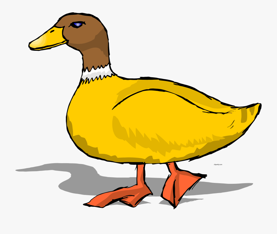 Cartoon Duck Clipart Png - Duck Clipart, Transparent Clipart