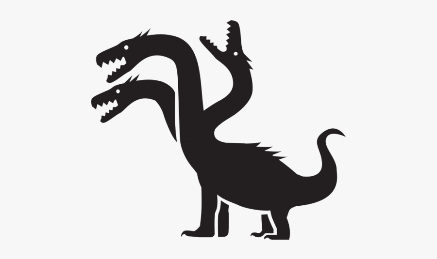 With The Right Strategy Even The Three-headed Hydra - Creature Icon, Transparent Clipart