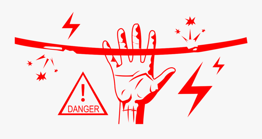 Do Cable High Touch Voltage Not High-voltage Clipart - Graphic Design, Transparent Clipart