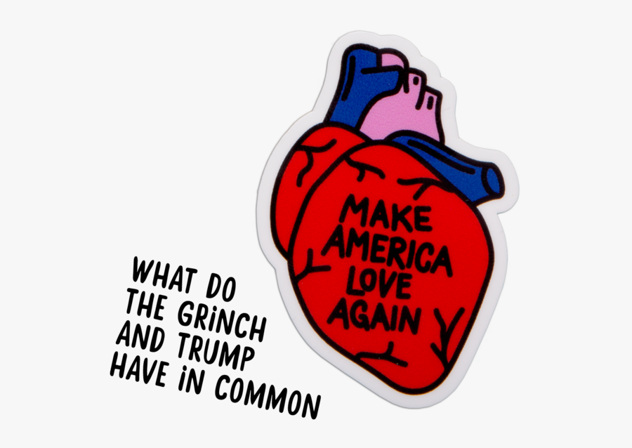 Make America Love Again Sticker Animation, Transparent Clipart