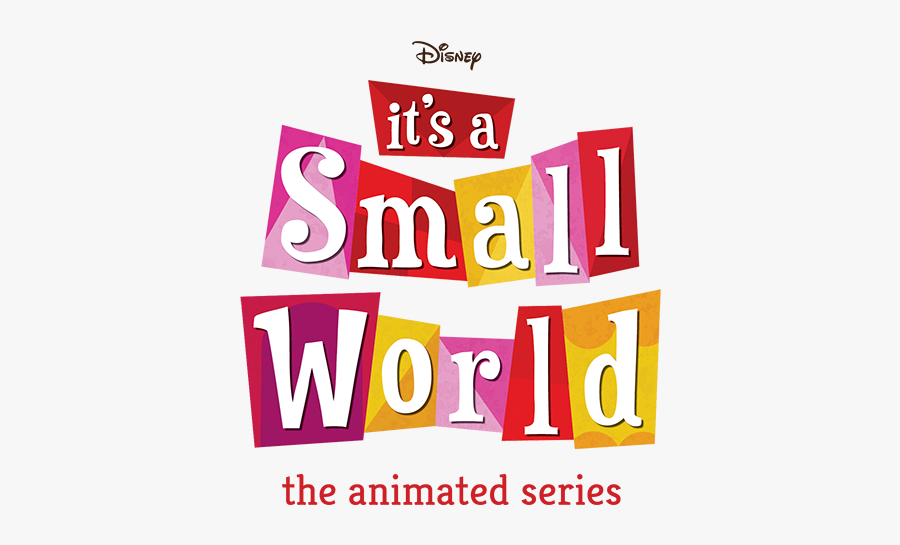 Disneyland Clipart Word Disney - Small World Disney Logo, Transparent Clipart