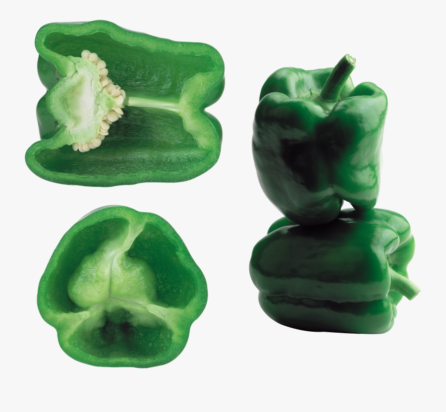 Transparent Green Pepper Png - Green Peppers With Transparent Background, Transparent Clipart