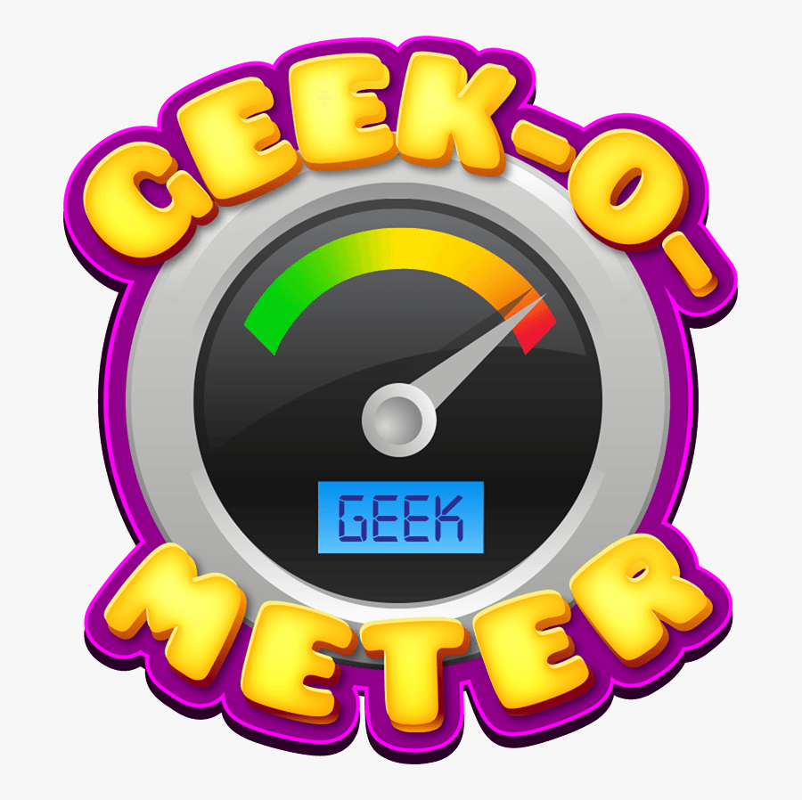 Geek O Meter - You Are A Geek, Transparent Clipart