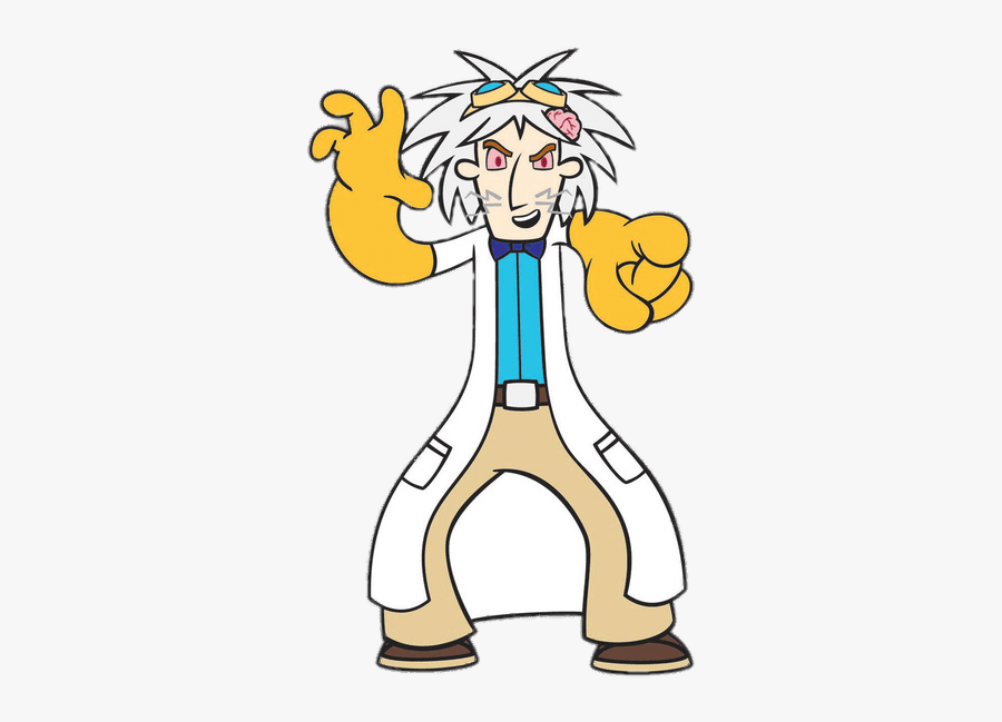 Two Brains - Wordgirl Characters, Transparent Clipart