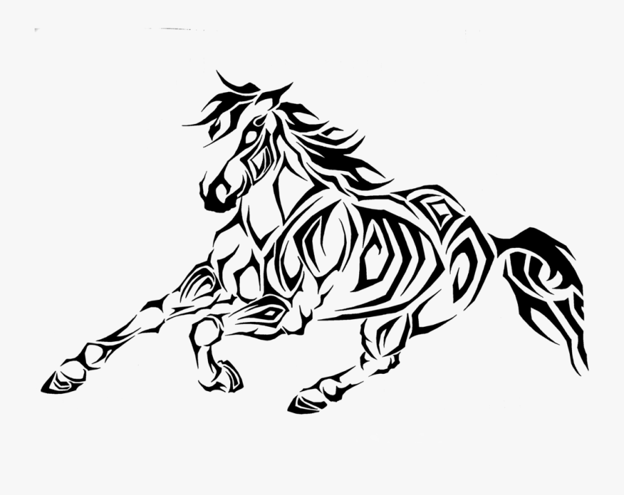Mustang Barrel Racing Drawing Zebra Clip Art - Clip Art Barrel Racer, Transparent Clipart