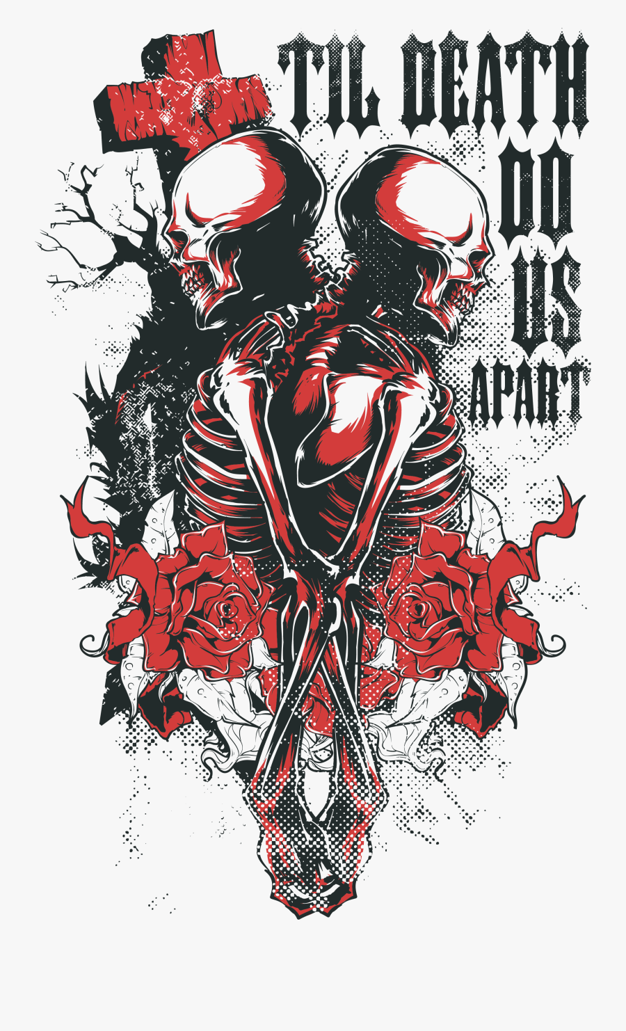 Skeleton Back T-shirt To Printing Clothing Clipart - T-shirt, Transparent Clipart