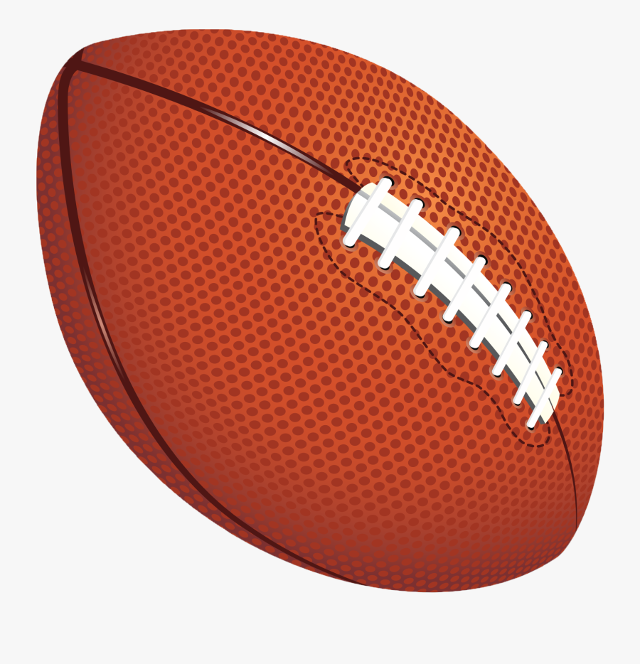 Rugby Ball Vector Png, Transparent Clipart