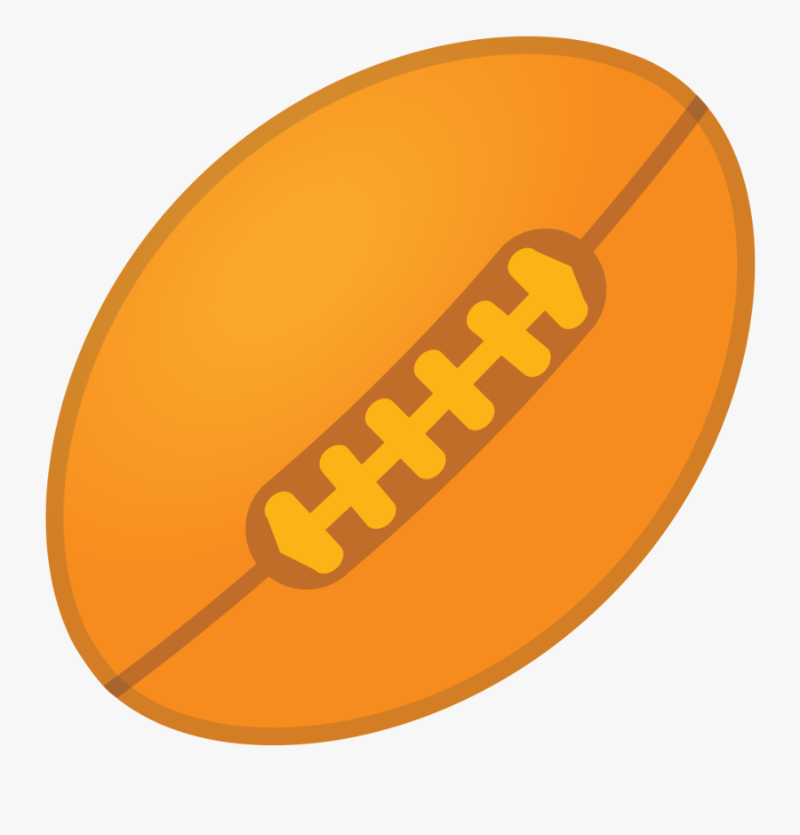 Download Svg Download Png - Facebook Rugby Ball Emoji, Transparent Clipart