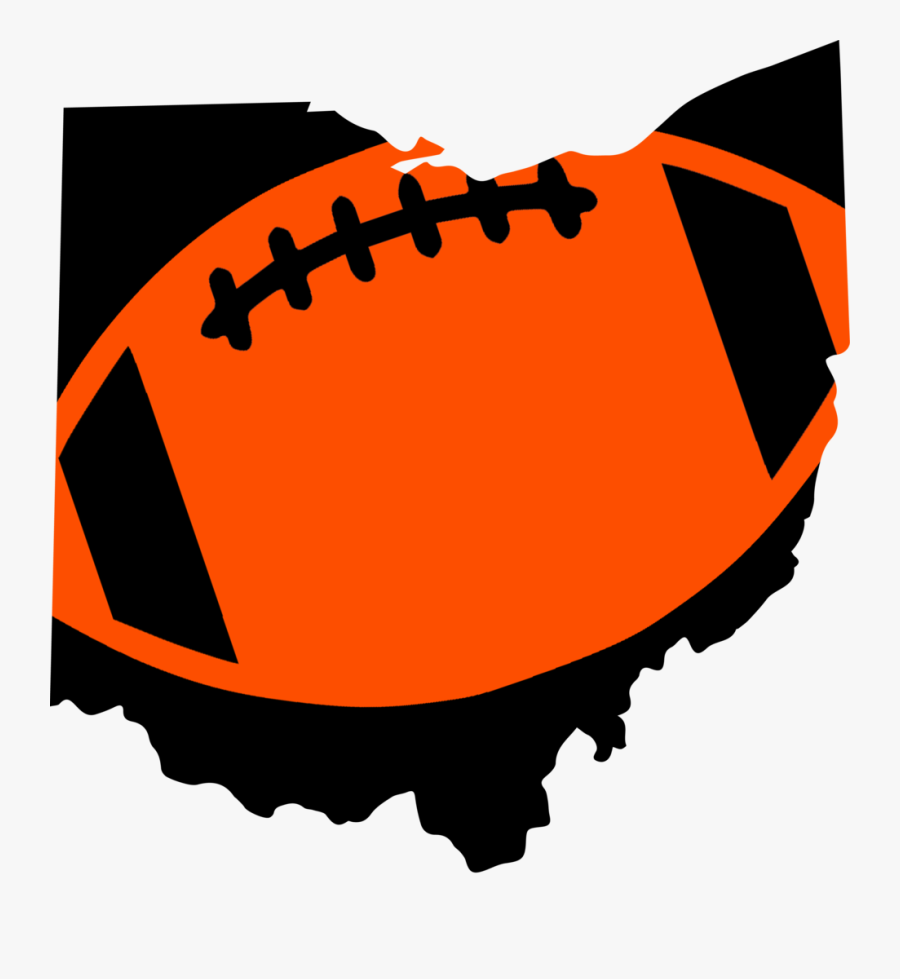 Cincinnati Football Design - Ohio 2016 Election Results By County, Transparent Clipart
