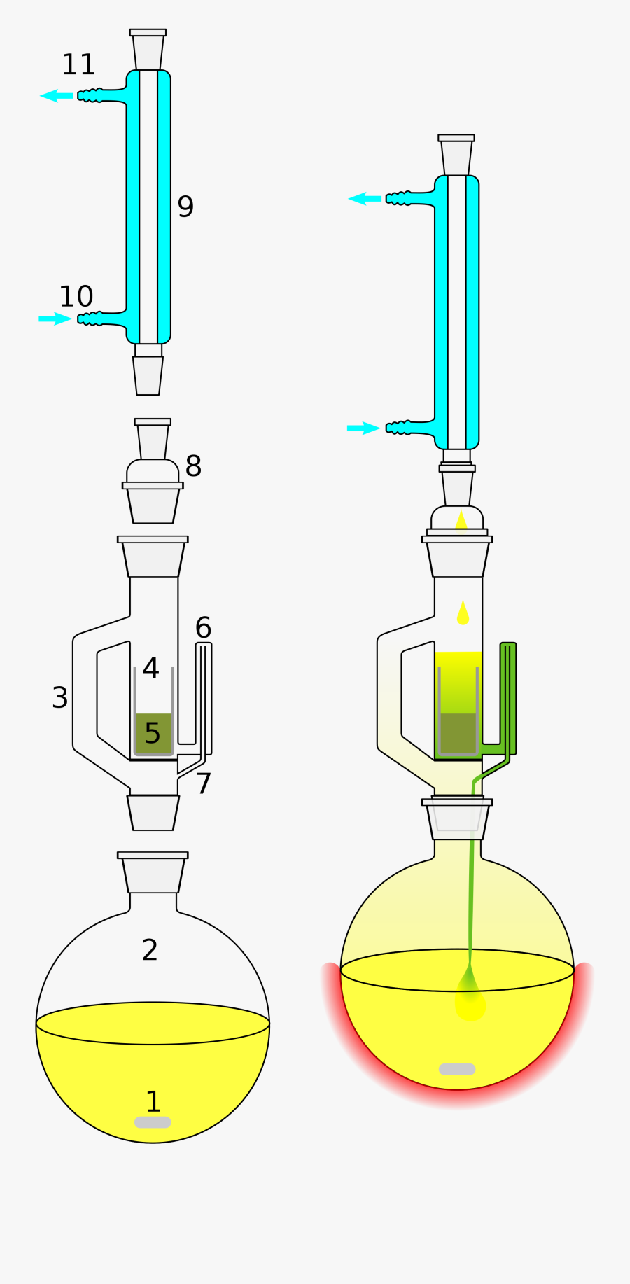 Soxhlet Extraction, Transparent Clipart