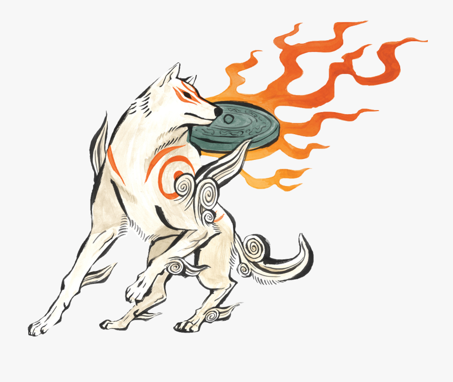 Okami Amaterasu Clipart , Png Download - Personnage De Jeux Video, Transparent Clipart