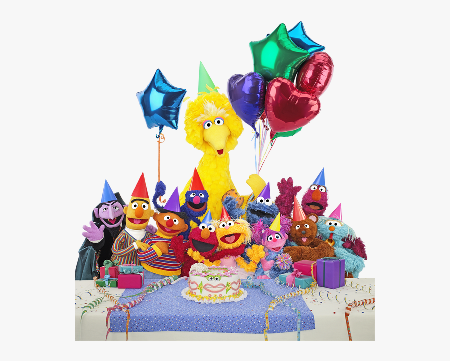 Sesame Street Happy Birthday Clipart - Sesame Street Characters Happy