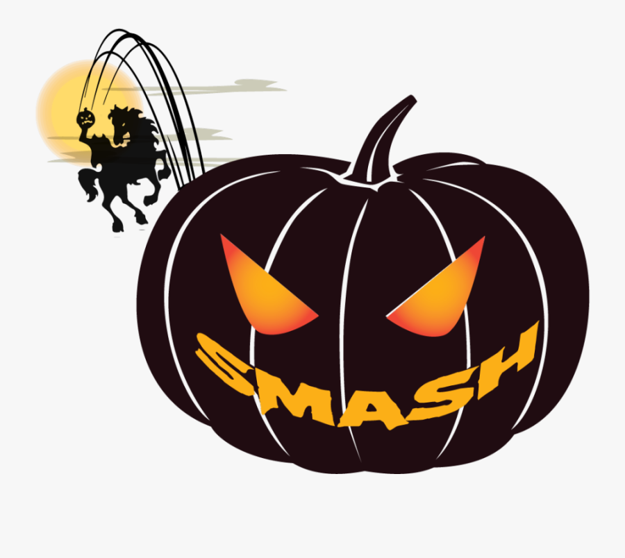 Transparent Pumpkin Carving Png - Pumpkin Smash Clip Art, Transparent Clipart