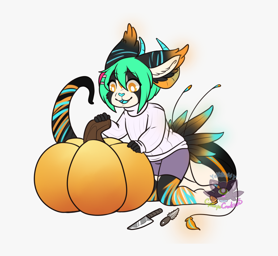 Pumpkin Carving~ - Pumpkin, Transparent Clipart