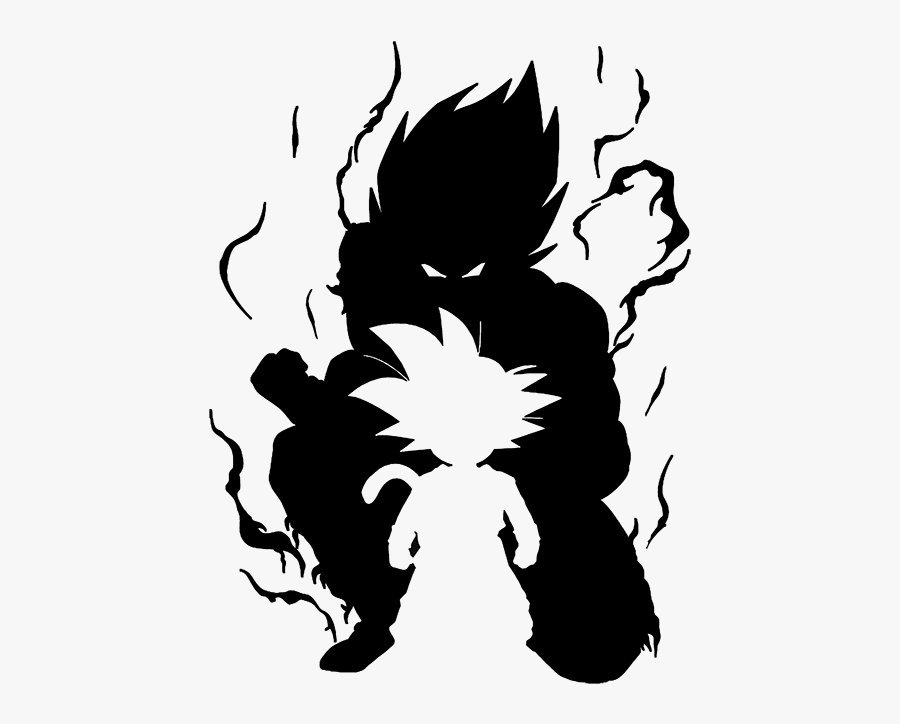 Dragon Ball Z Clipart Pumpkin Carving Stencil - Dragon Ball Z Vinyl, Transparent Clipart