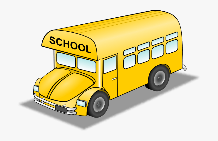Old Bus Clipart - Happy Birthday School Bus, Transparent Clipart