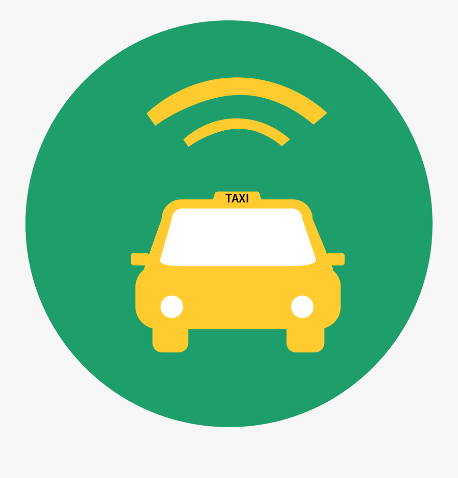 Minivan Clipart Taxi Bus - Welcome Taxi, Transparent Clipart