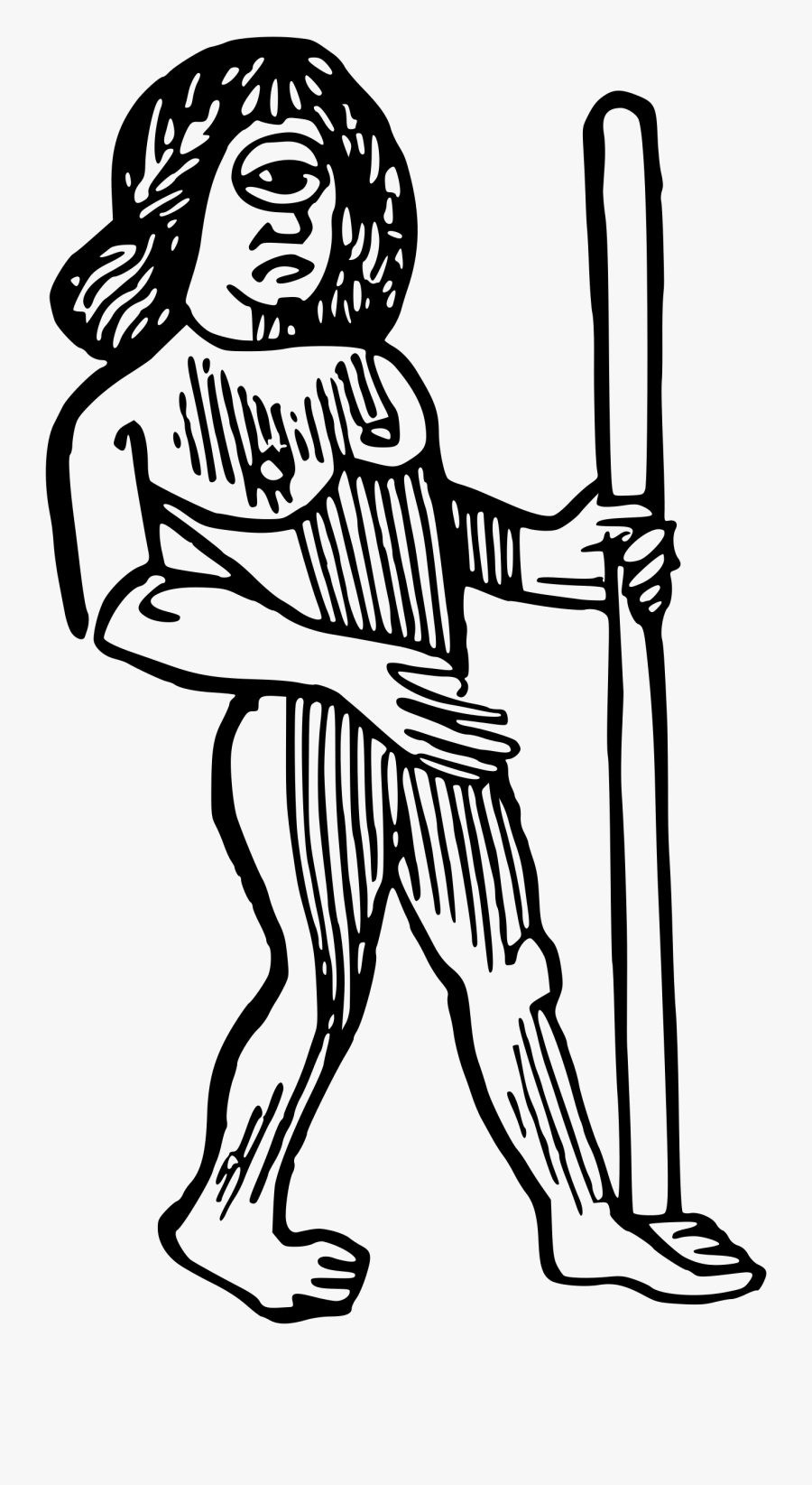 Art,monochrome Photography,headgear - Greek Mythology Cyclops Png, Transparent Clipart