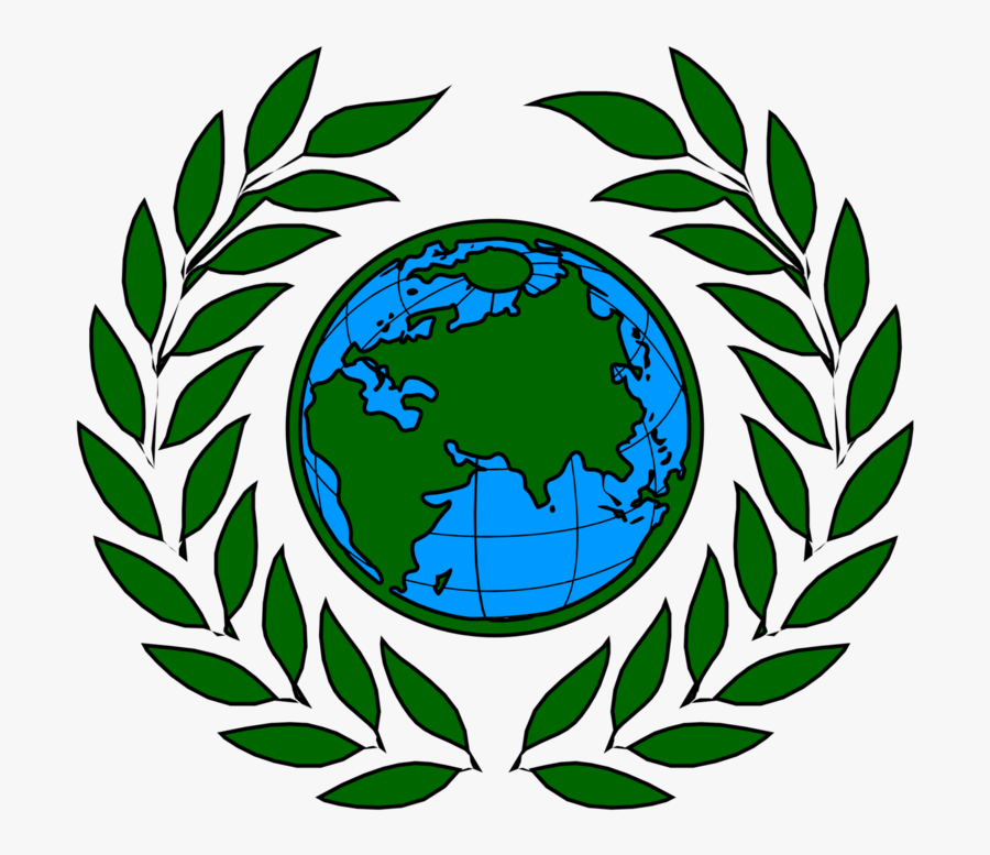New Age United Nations Logo By Oo87adam - Olive Leaf Logo Png, Transparent Clipart