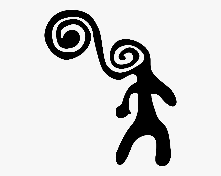 Primitive Petroglyph, Arizona, Ancient, Human, Person, - Petroglyph Clip Art, Transparent Clipart